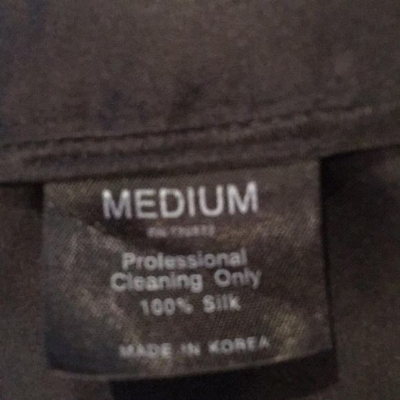 Thomas Wylde runways tuxedo long silk jacket, M - Picture 14 of 15